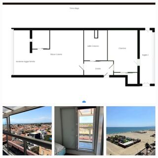  Appartement à vendre 2 pièces 44 m²