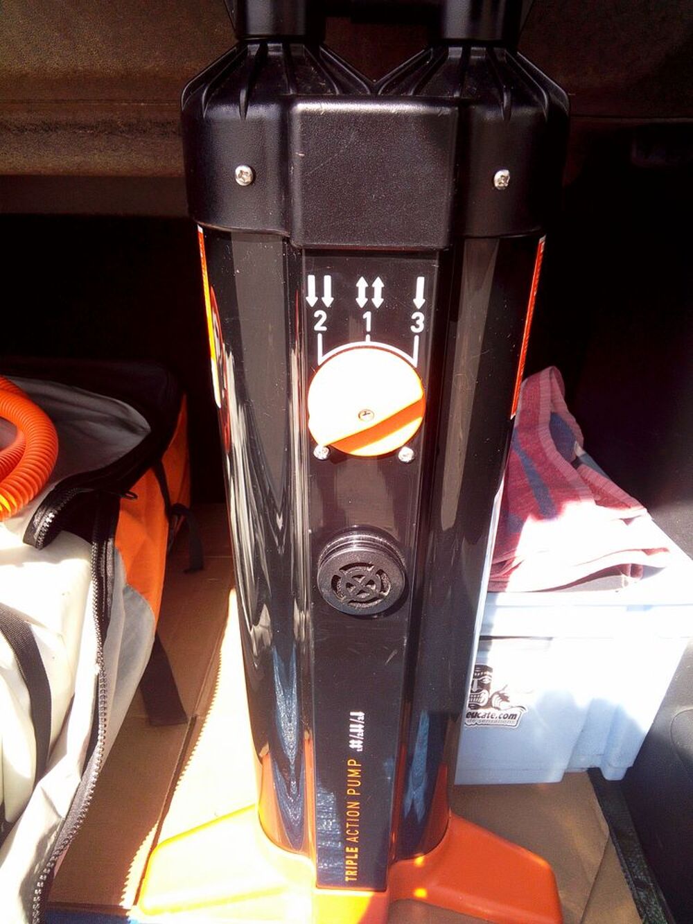 Pompe paddle, kayac ITIWIT triple action 21 PSI Sports
