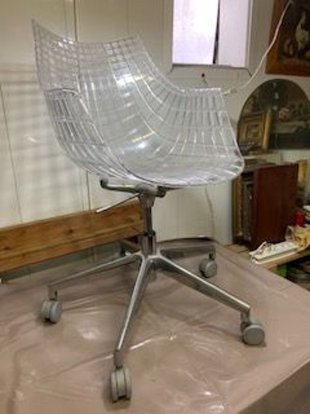 Fauteuil bridge pivotant et r&eacute;glable - Meubles