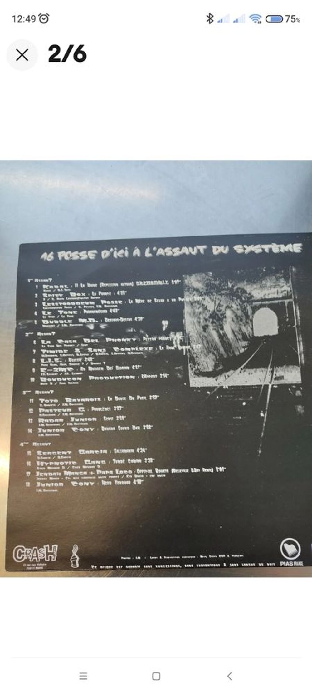 Vinyl RAP FRAN&Ccedil;AIS. CD et vinyles