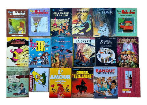 Lot de 36 albums BD divers 45 Sainte-Genevive-des-Bois (91)