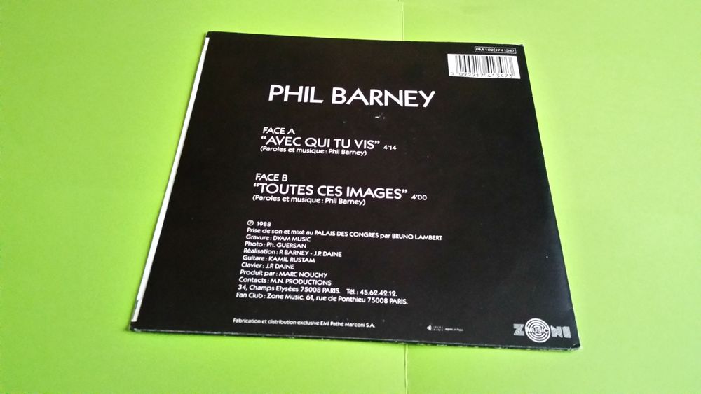 PHIL BARNEY CD et vinyles