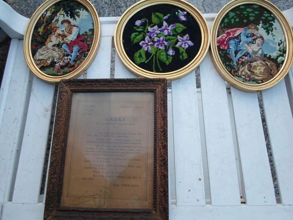 lot de tableaux tisses canevas Décoration
