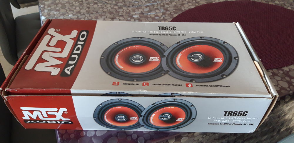  HAUTS PARLEURS mtx audio terminator tr65C
Audio et hifi