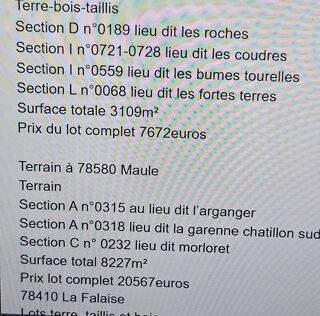  Terrain � vendre 25000 m�