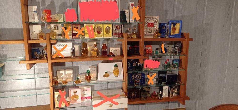 Lot n&deg;2 miniatures de parfum de collection 