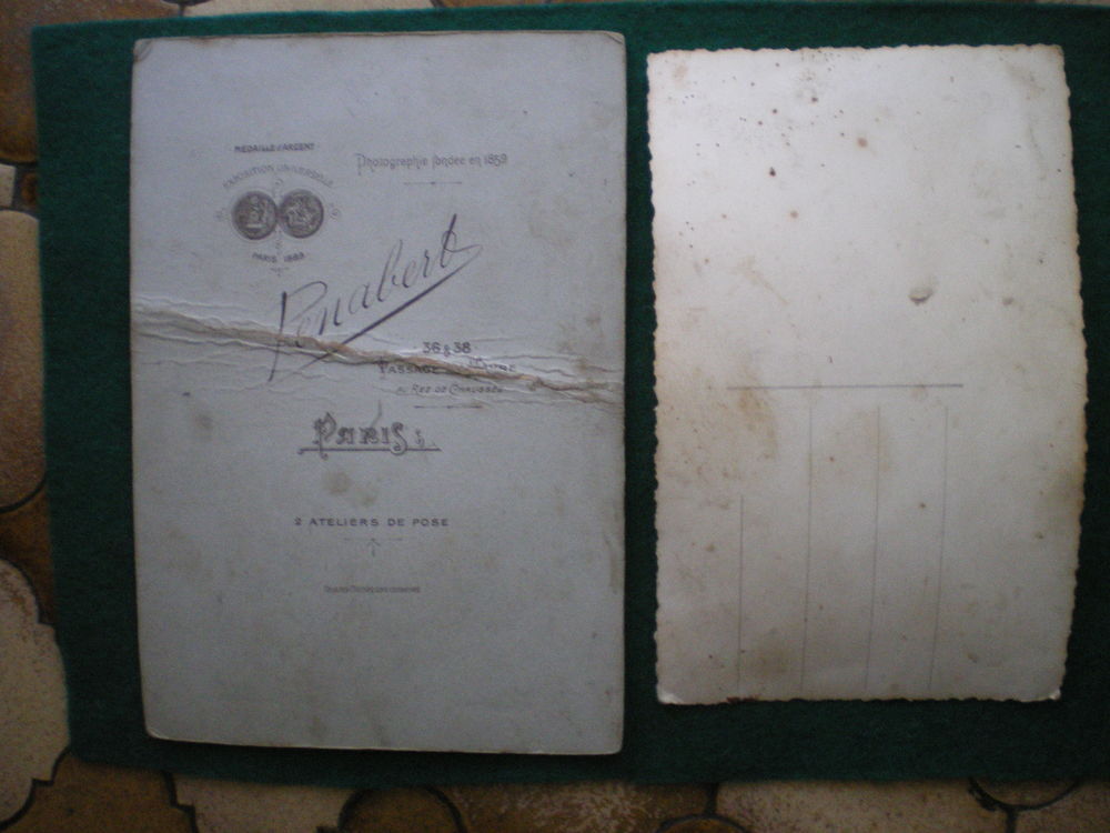 Photographie et carte postale militaire. 