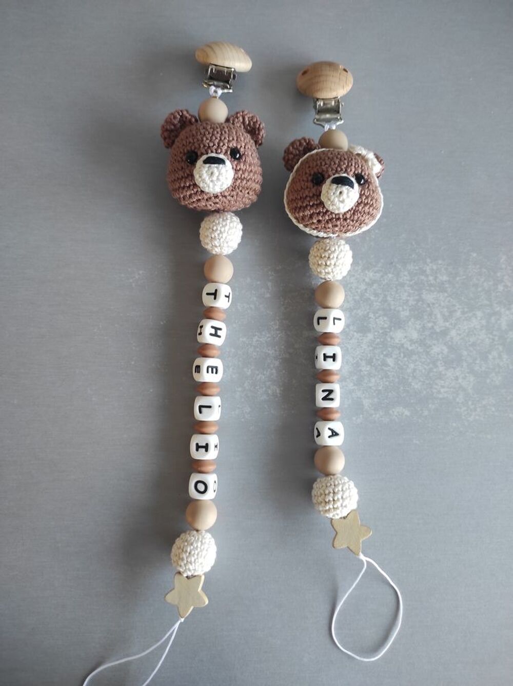 Attache t&eacute;tine personnalis&eacute;e Jeux / jouets