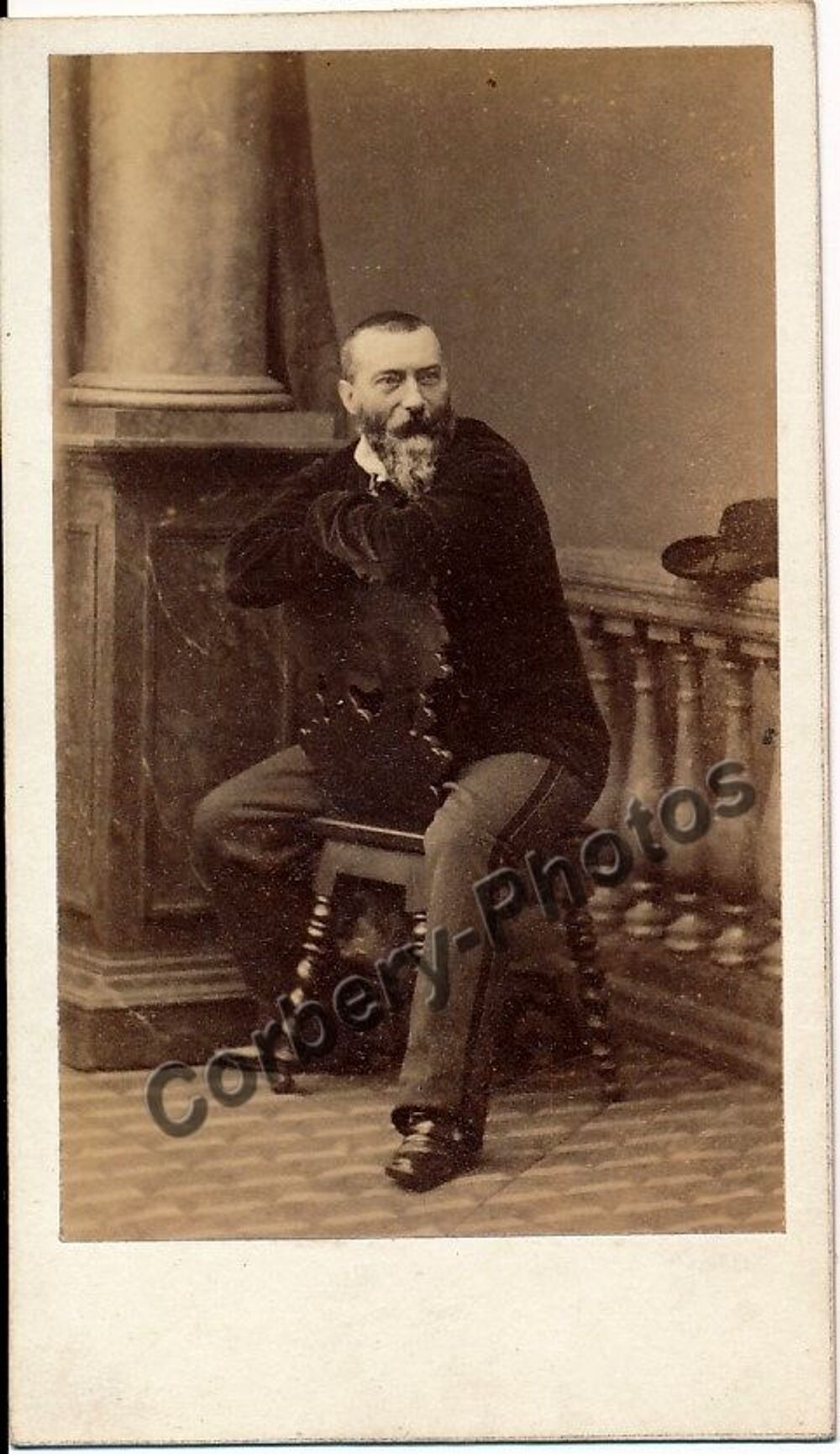 Portrait Alphonse Karr Romancier Journaliste Photo Disderi 