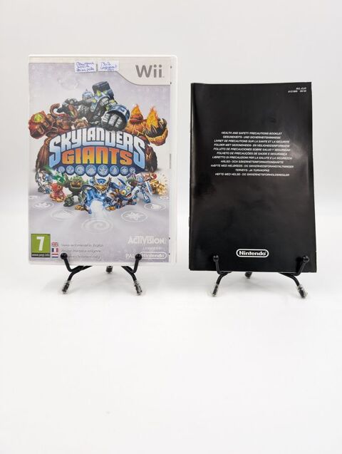 Jeu Nintendo Wii Skylanders Giants en boite avec notice 1 Vulbens (74)