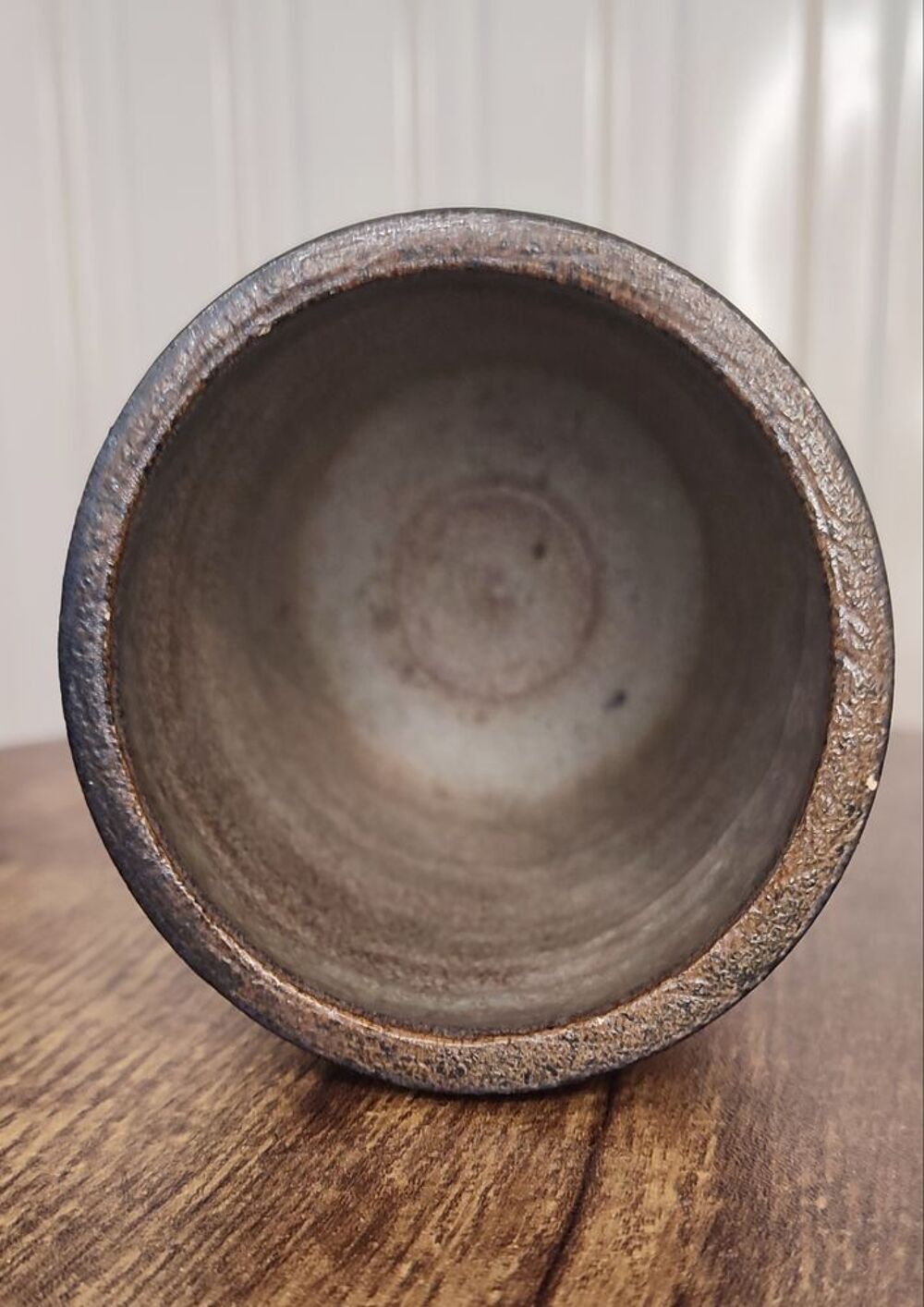 Petit Vase rouleau c&eacute;ramique de Louis Yves Bonnet 