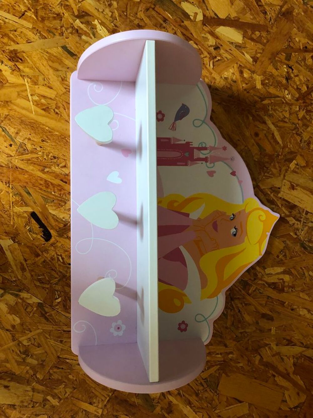  Etag&egrave;re porte-manteau princesse Mobilier enfants