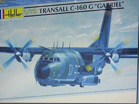Maquette du Transall  Cabriel  - 1/72 - Heller 20 Hyres (83)