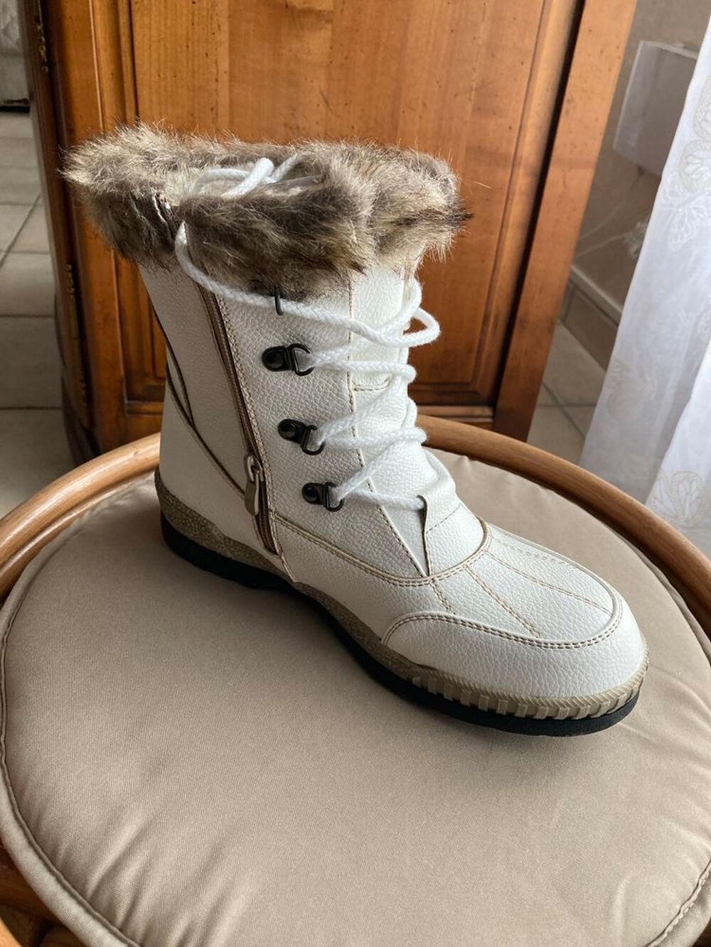 Bottines fourr&eacute;es Chaussures
