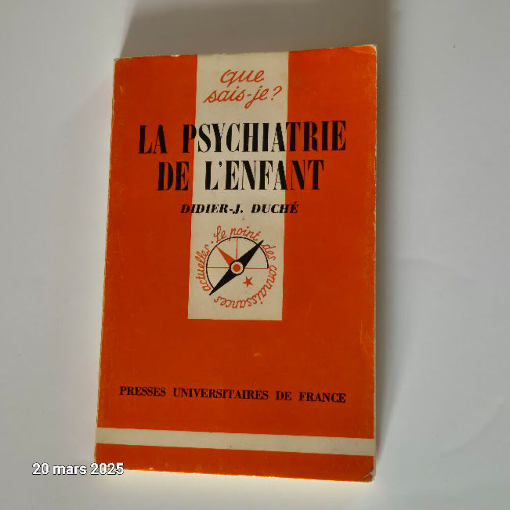 La psychiatrie de l'enfant, Didier J Duch&eacute;, Livres et BD