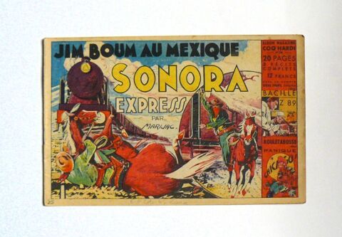 Jim Boum au Mexique : Sonora express - Marijac - 1946 12 Argenteuil (95)