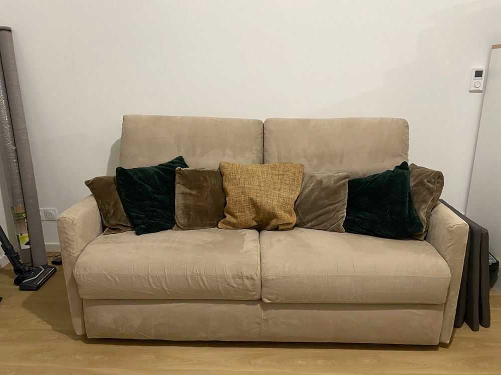canap&eacute; 3 places lit poltron et sofa Meubles