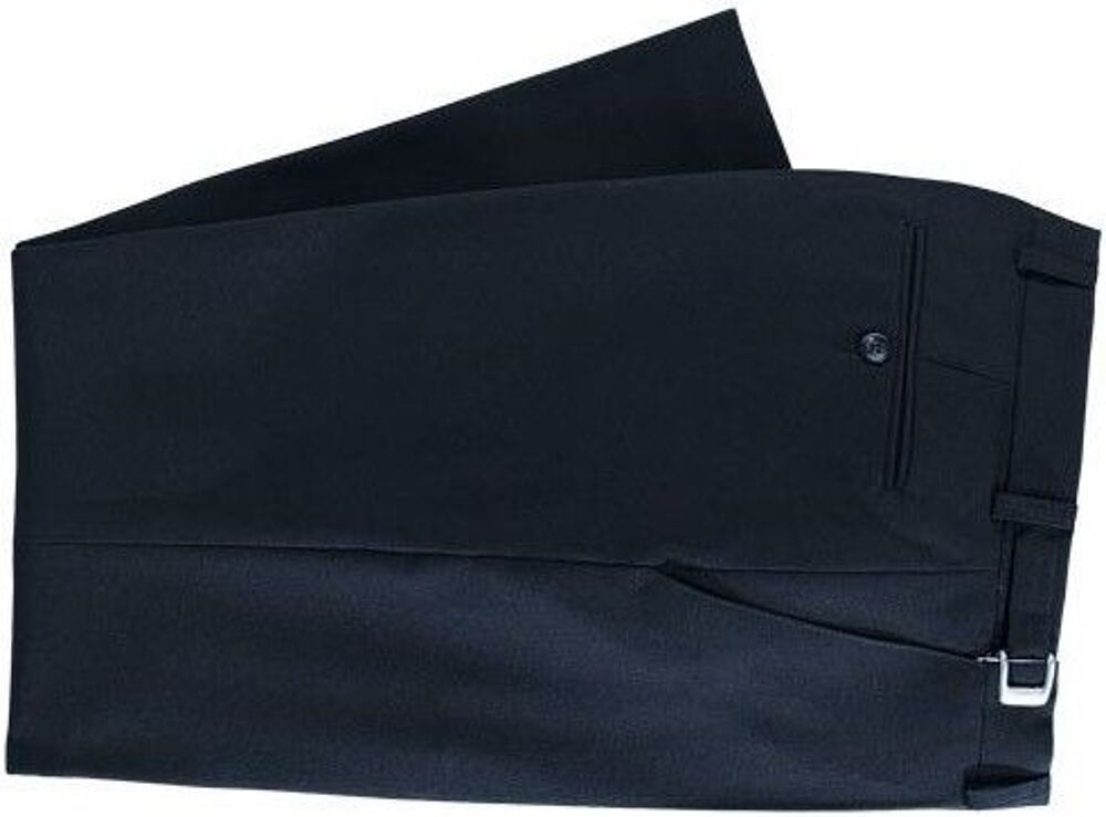 Pantalon Bleu-NEUF-Taille extra-large 56 avec r&eacute;glage Vtements