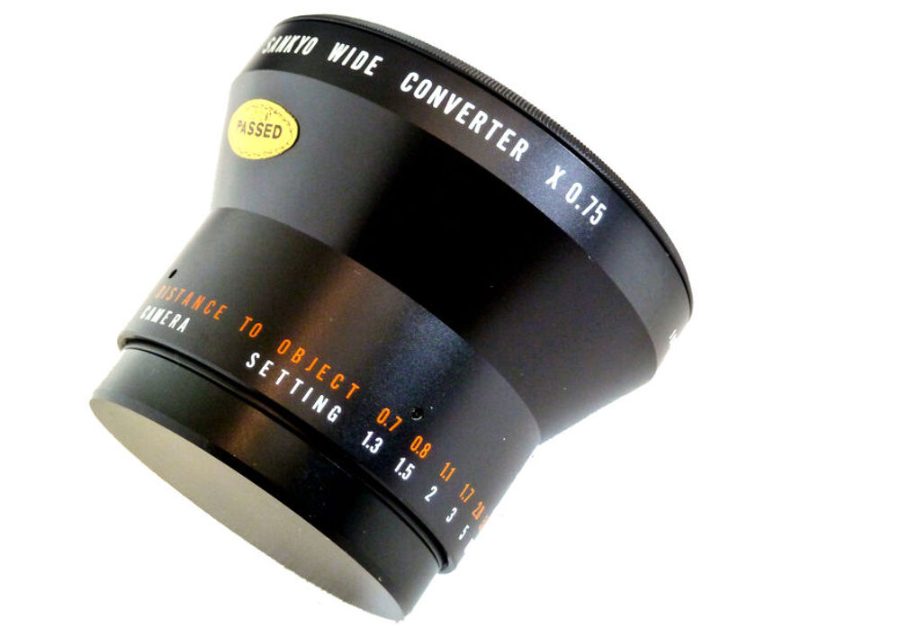 Objectif SANKYO. Convertisseur XD 75 Photos/Video/TV