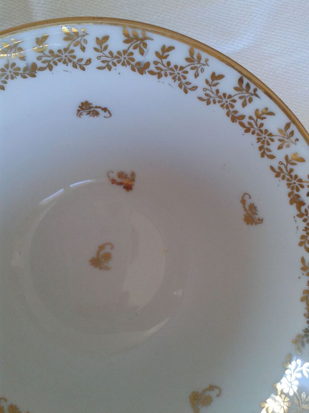 4 d&eacute;jeuners en porcelaine de Limoges Dartigeas Cuisine