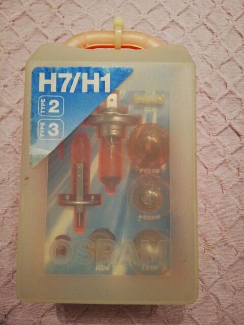 boite ampoule h7/h1 PEUGEOT 607/RENAULT SCENIC &SEAT LEON 25 �cuisses (71)