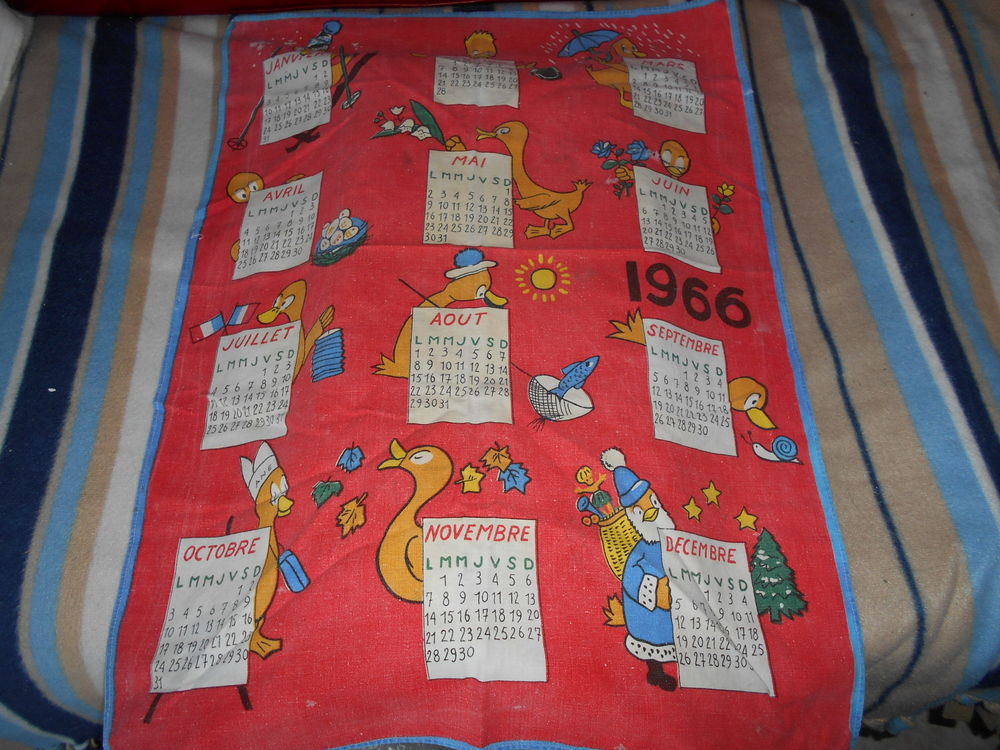 torchon dat&eacute; 1966 
