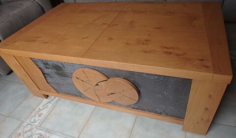Superbe table de salon en ch�ne neuve + 2 chaises 890 Colmar (68)