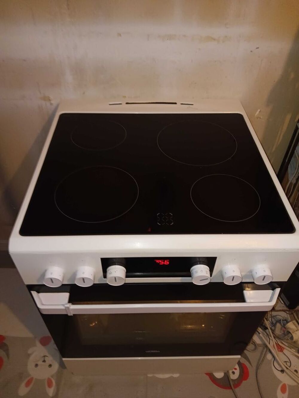 2 Cuisini&egrave;re Vitroc&eacute;ramique Four Multif Catalyse Grill Chaleur Tournante Diff&eacute;r&eacute; 24h Electroménager