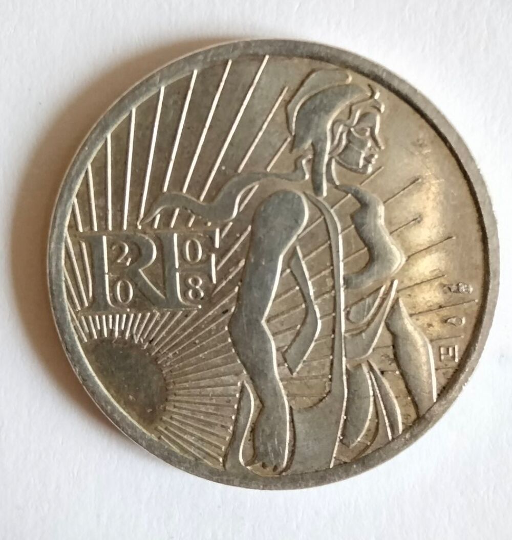 Pi&egrave;ce 5 € 2008. 