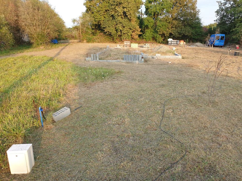 Vente Terrain Terrain avec permis de construire de 1277 m² Lannux