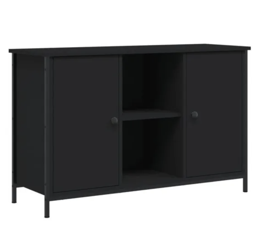- Meuble TV noir 100x35x65 cm Meubles