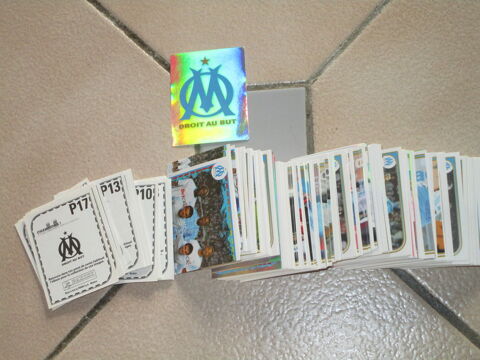 LOT VIGNETTES PANINI OLYMPIQUE DE MARSEILLE-2010  0 Villepinte (93)