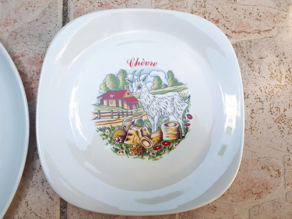 Service &agrave; fromage en porcelaine de Sologne Cuisine