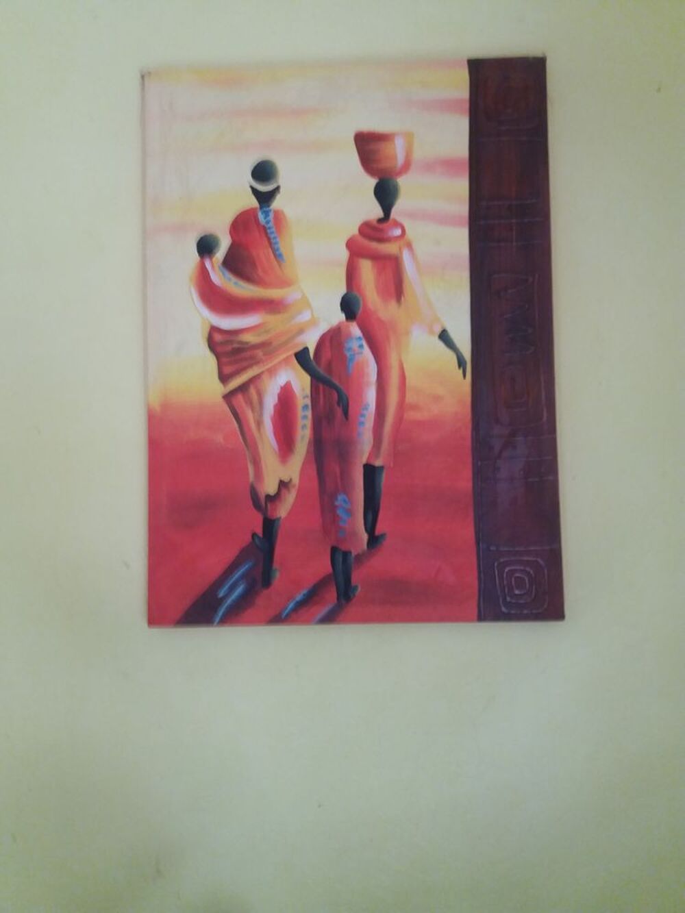 Tableau et objets africaine Décoration