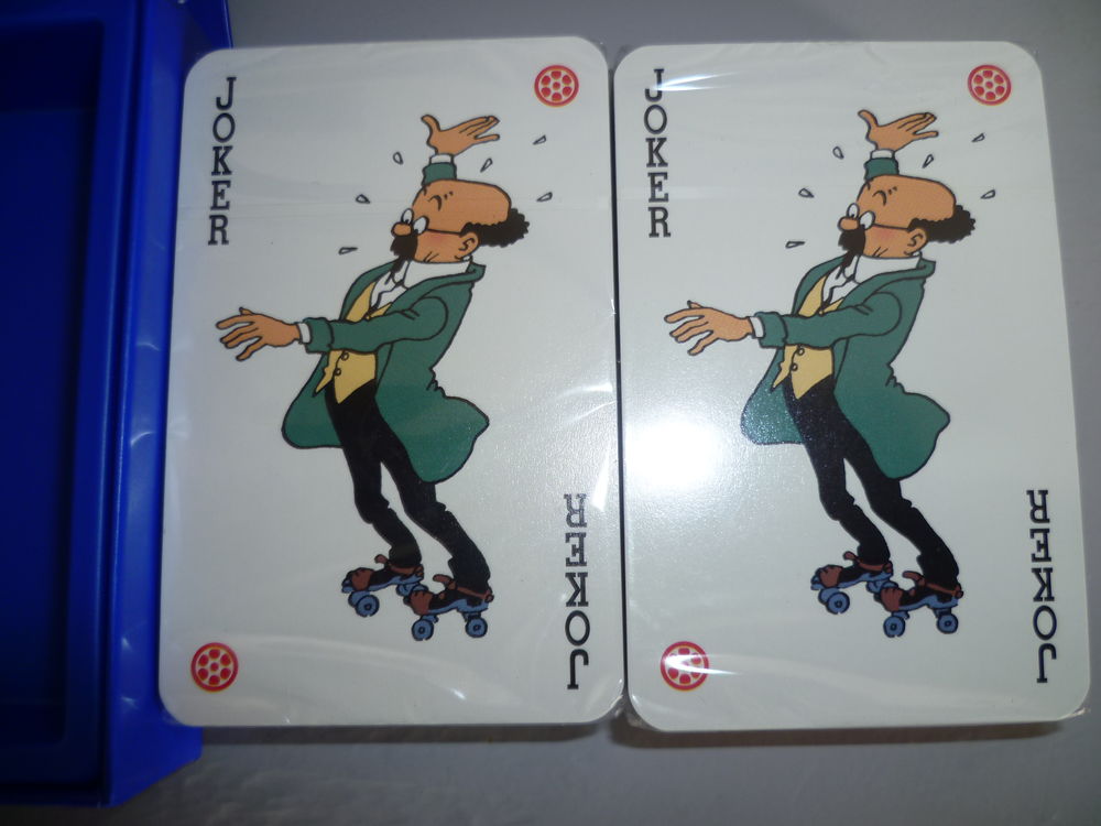 coffret de jeu de cartes Tintin. Neuf sous blister. 