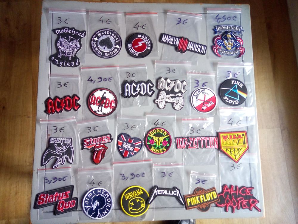 ECUSSONS GROUPES ROCK HARD METAL 
