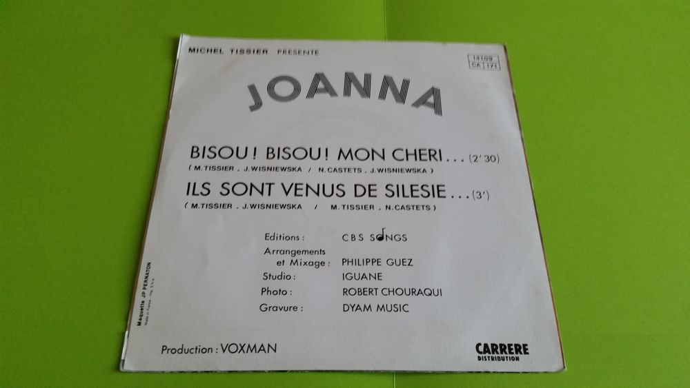 JOANNA CD et vinyles
