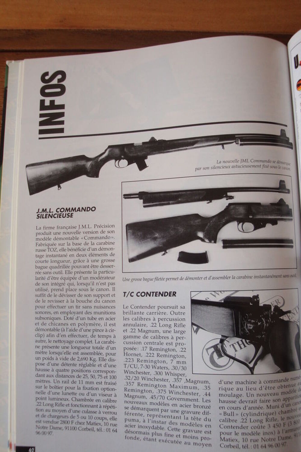 LIVRE ACTION GUNS 12 Livres et BD