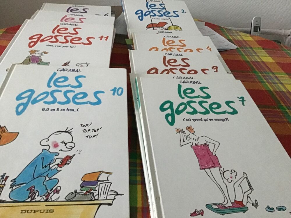 COLLECTION bd les gosses de CARABAL Livres et BD