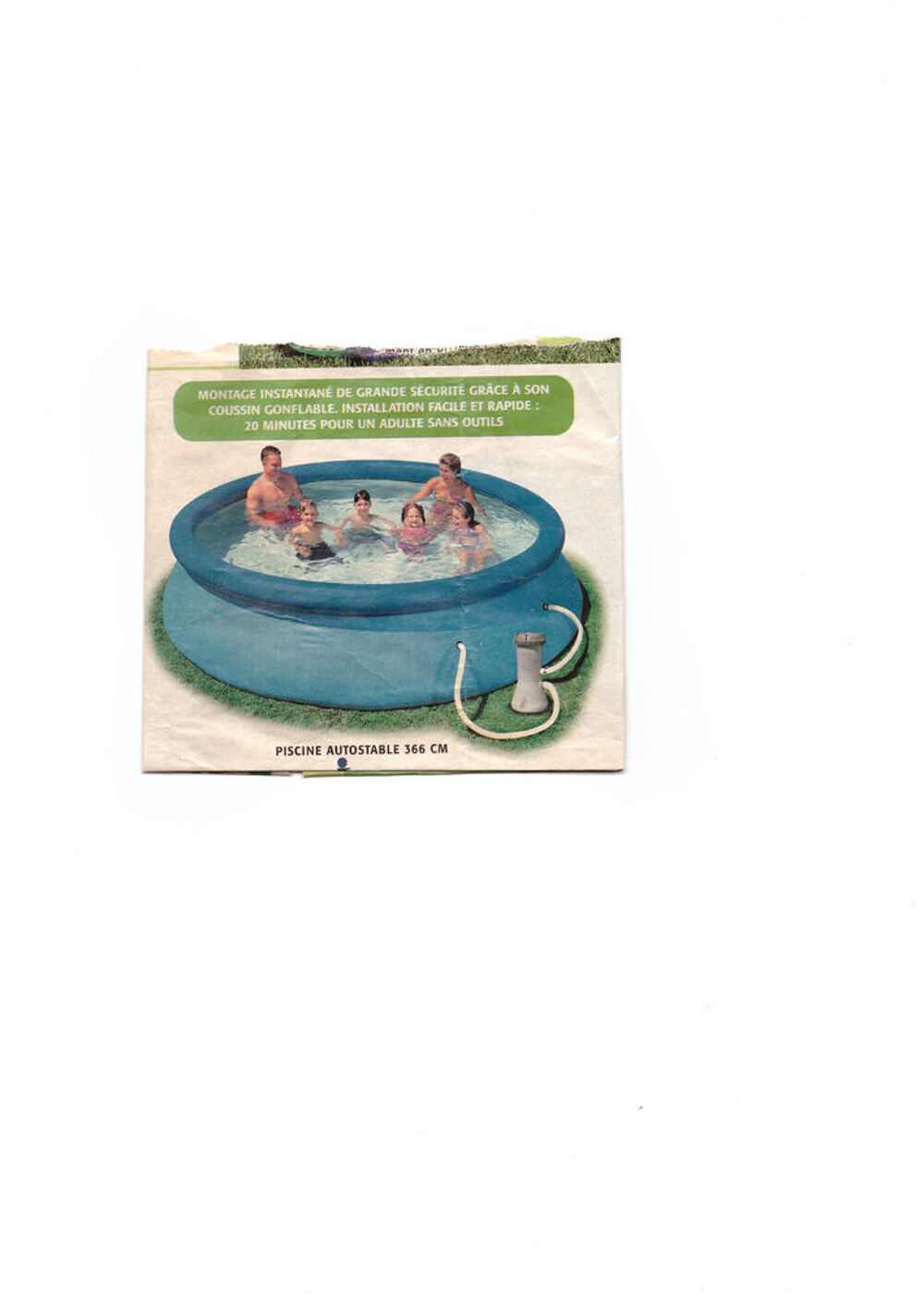 Piscine auto-portable Sports