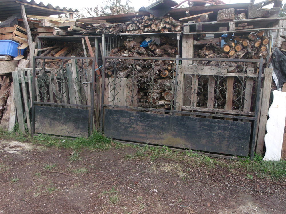 portail fer forg&eacute; Bricolage