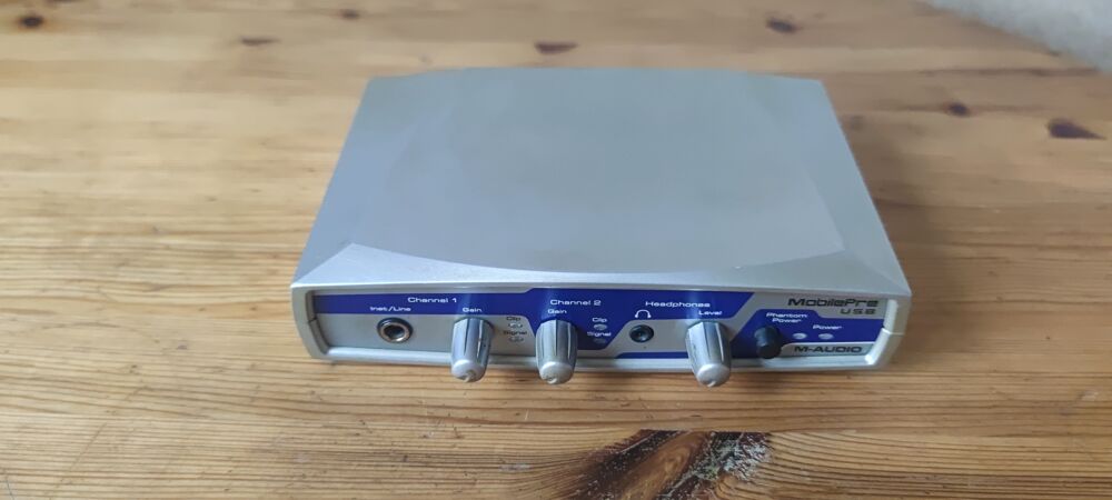 M-Audio MobilePre USB Interface audio Téléphones et tablettes