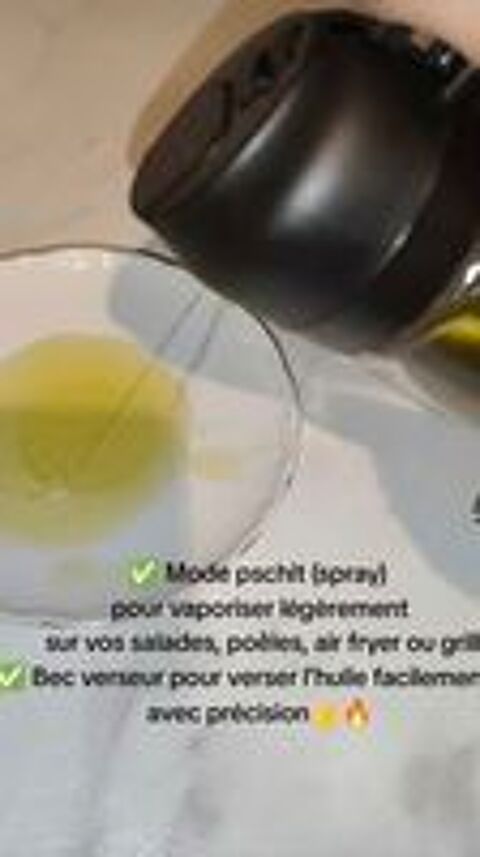   distributeur d'huile 2 en 1 