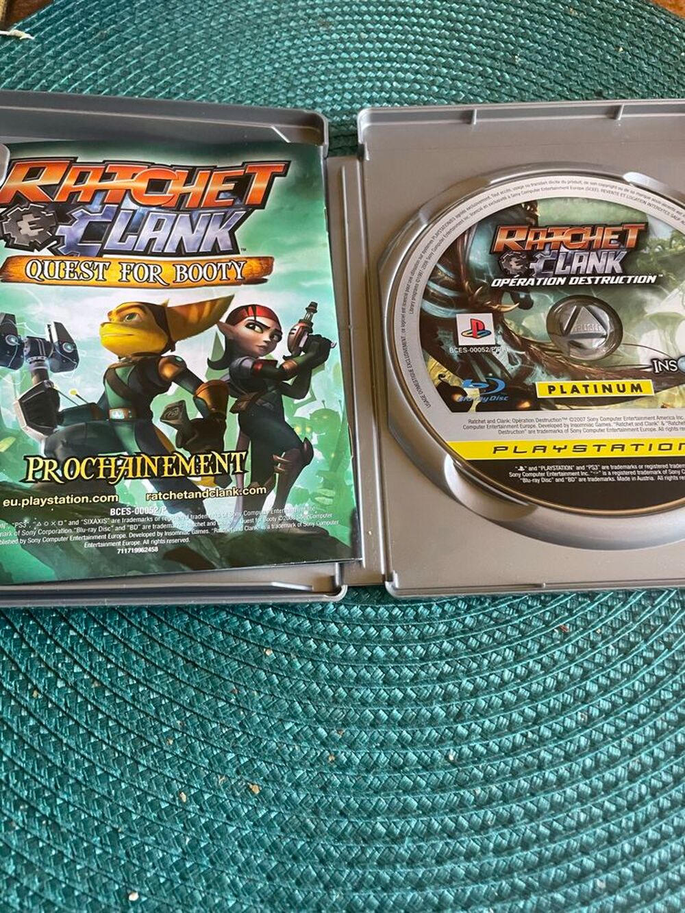 jeux vid&eacute;o, PS3 Ratchet et Clank, op&eacute;ration, destruction Consoles et jeux vidéos