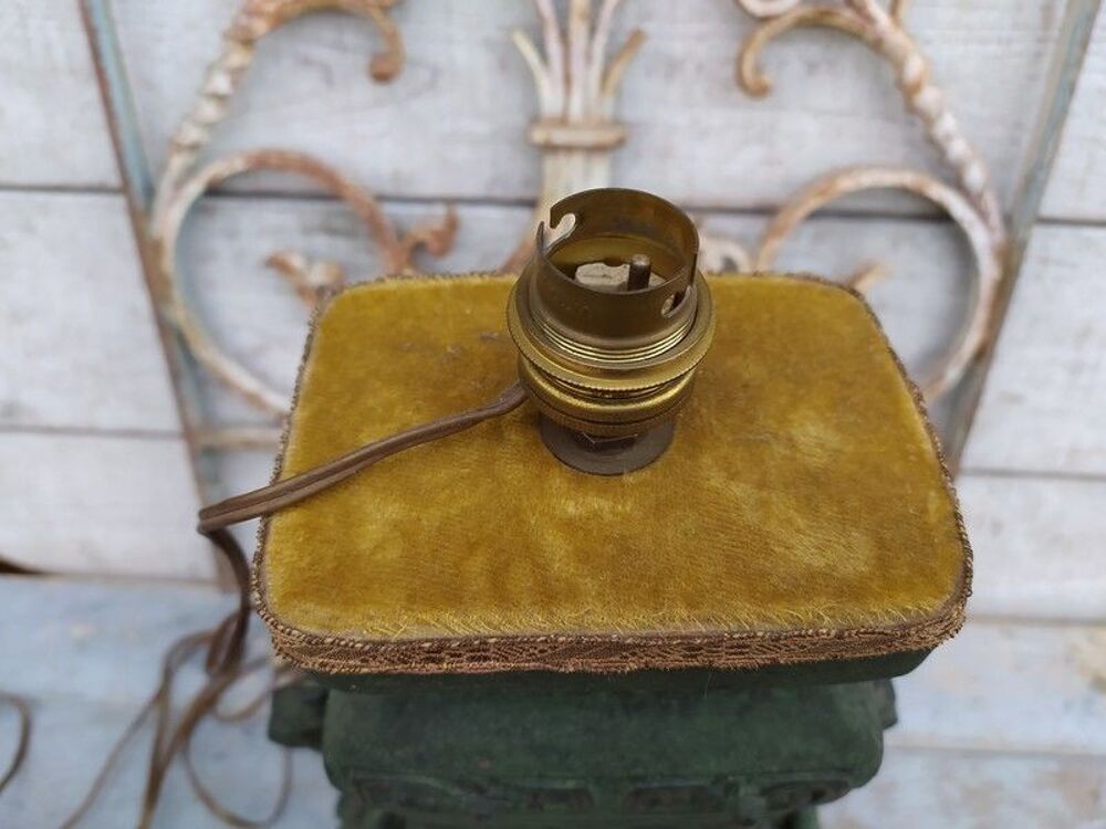 Lampe Style Vase Fanghu Bronze Archa&iuml;que Chine Vintage 60 