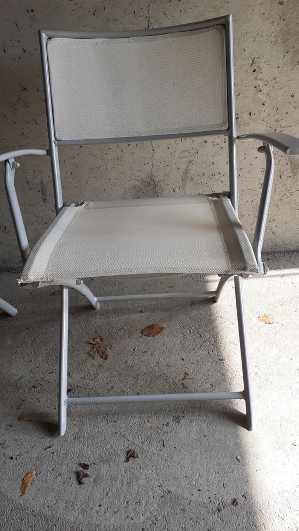 2 fauteuils pliants Jardin