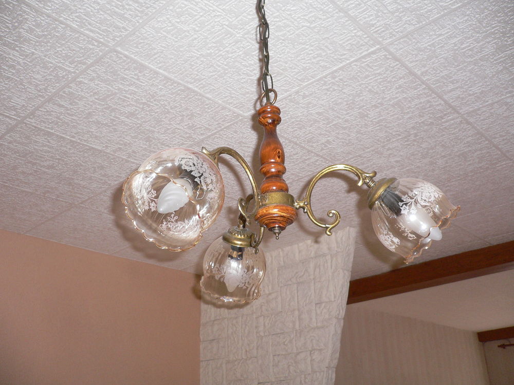 Lustre suspension 3 lampes Meubles