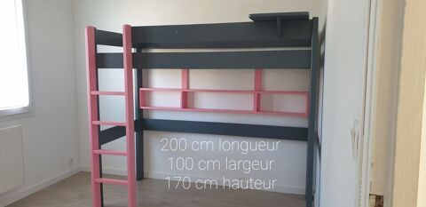 Lit haut 1 personne 150 Mrignac (33)
