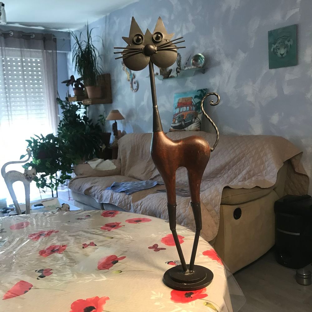superbes statuettes chats Décoration