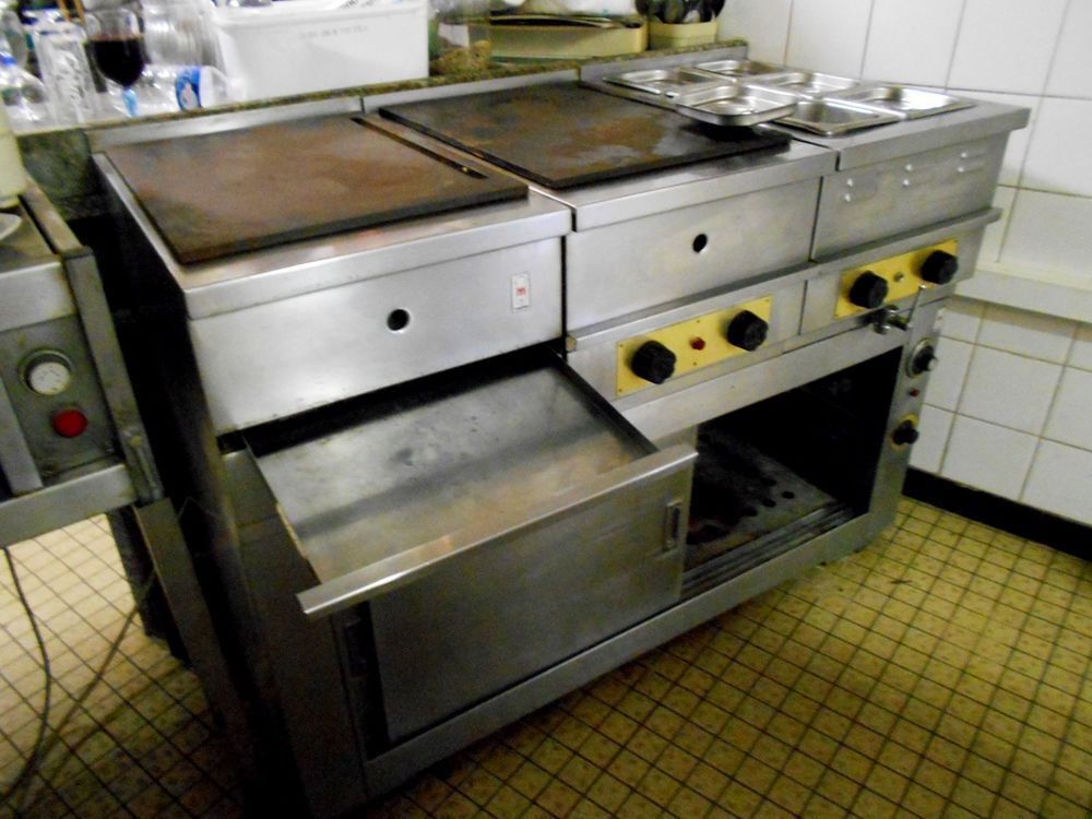 ensemble inox cuisine pro 220volt marque MORICE Meubles
